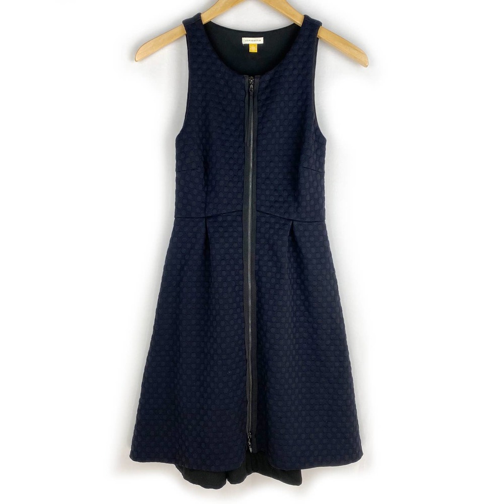 Leifsdottir Tonnelle Dress Black Sleeveless Homecoming Cocktail Fall Formal 0